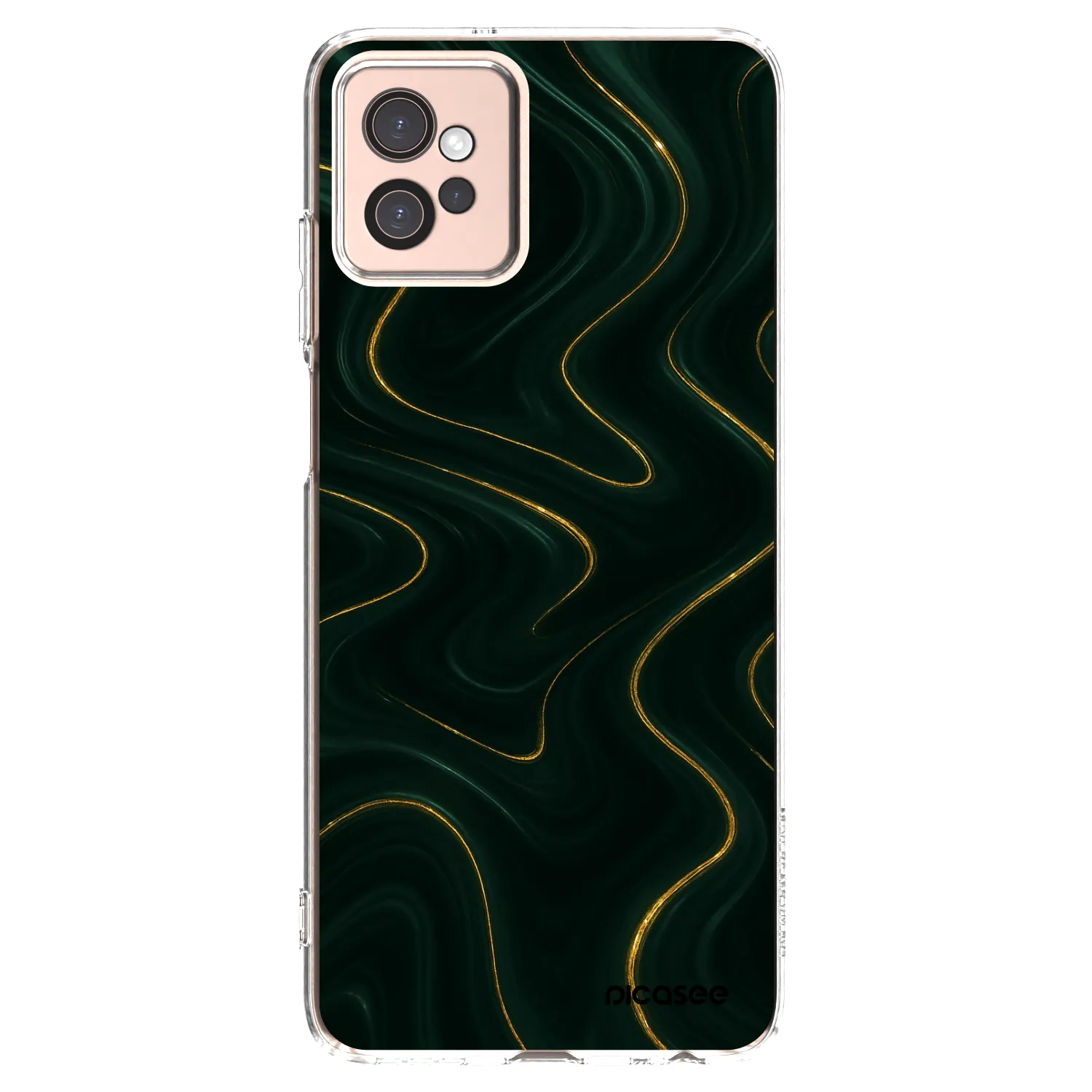 Picasee silikonska prozirna maskica za Motorola Moto G32 - Vawes