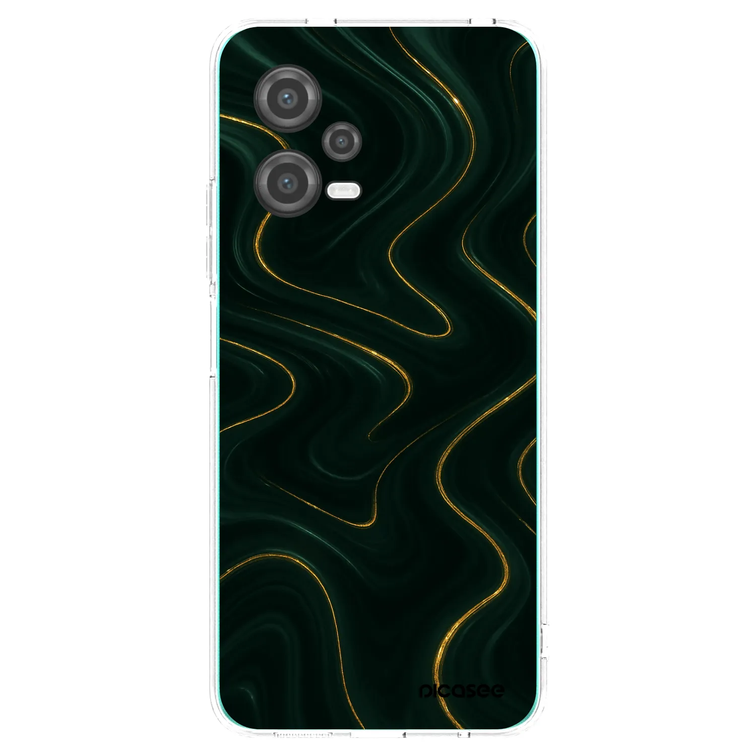 Picasee silikonska prozirna maskica za Xiaomi Poco X5 - Vawes