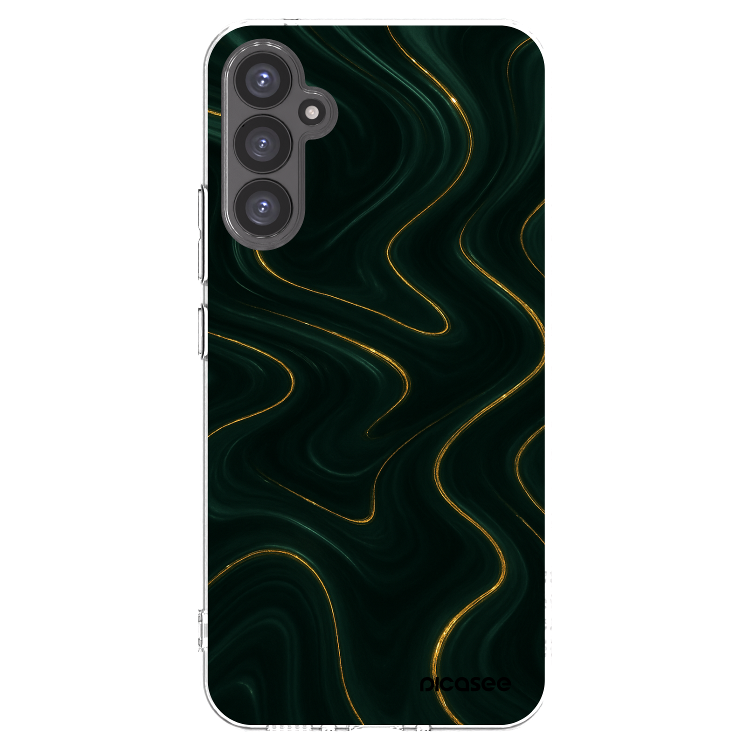 Picasee silikonska prozirna maskica za Samsung Galaxy A34 5G A346B - Vawes