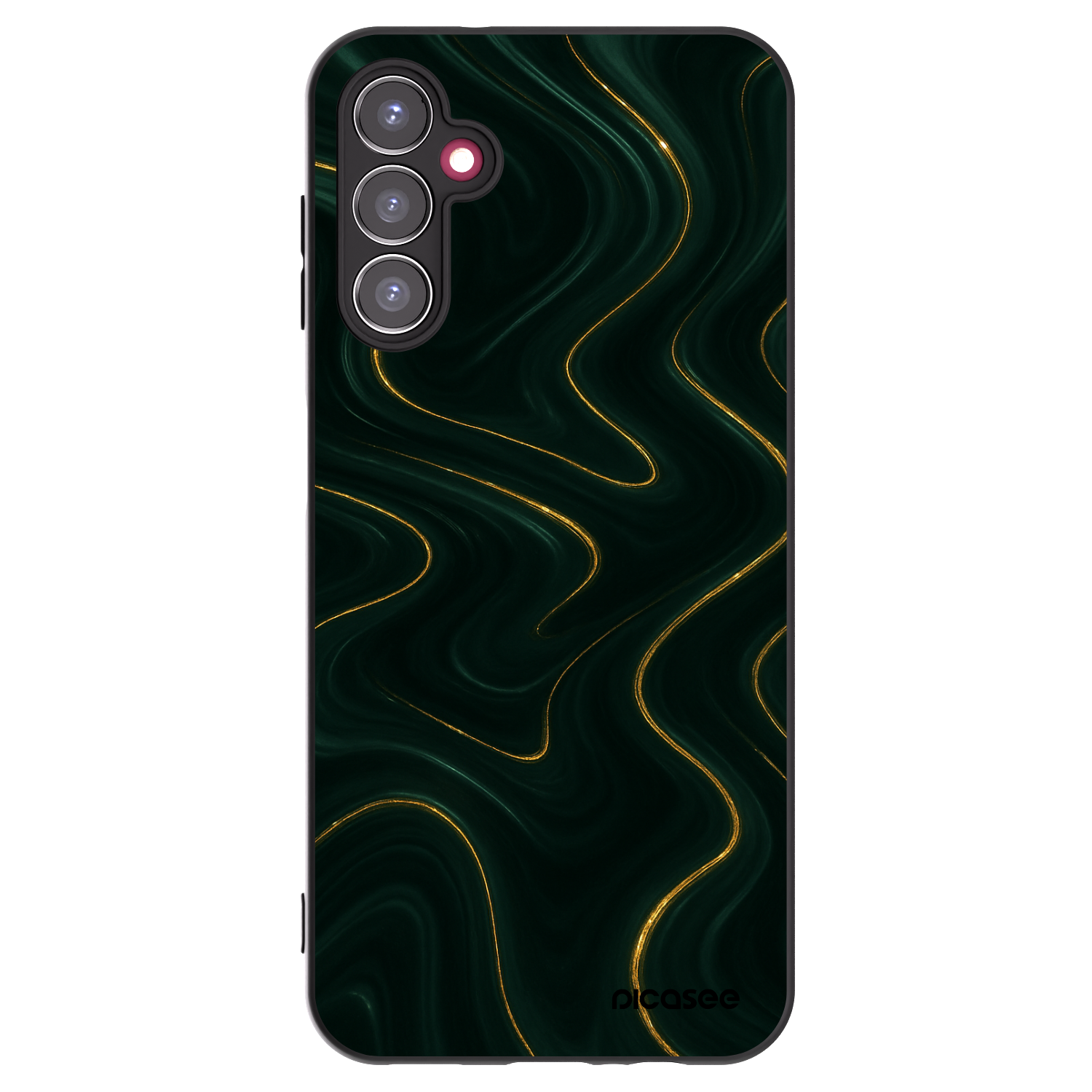 Picasee crna silikonska maskica za Samsung Galaxy A14 5G A146P - Vawes