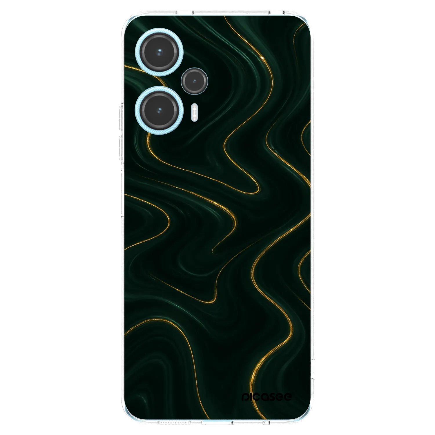 Picasee silikonska prozirna maskica za Xiaomi Poco F5 - Vawes