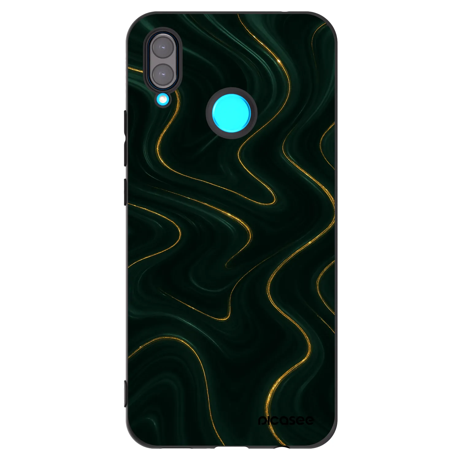 Picasee crna silikonska maskica za Huawei Nova 3i - Vawes