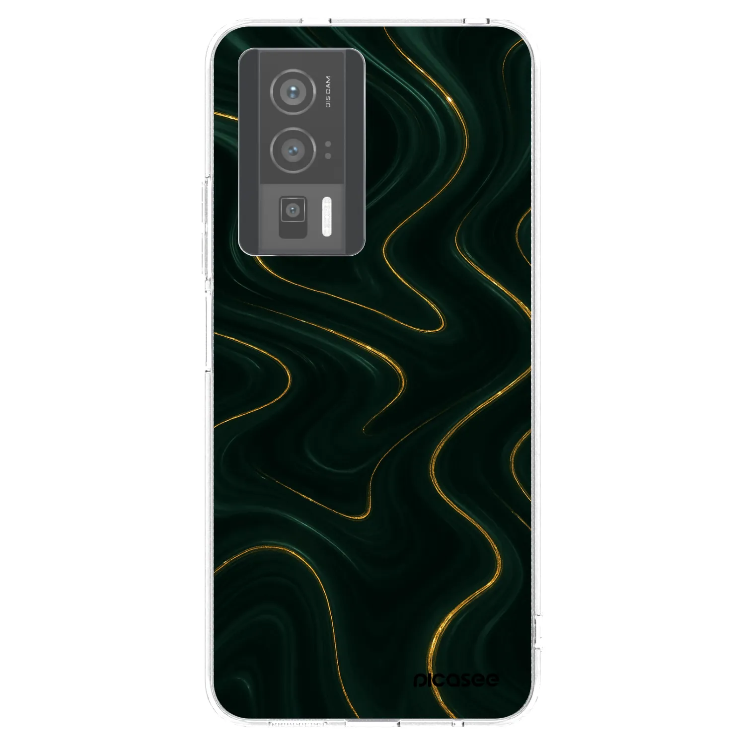 Picasee silikonska prozirna maskica za Xiaomi Poco F5 Pro 5G - Vawes