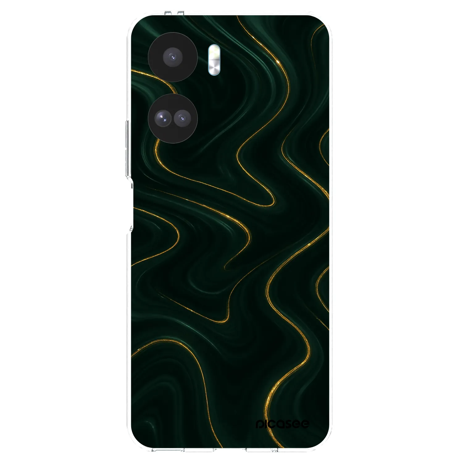 Picasee silikonska prozirna maskica za Honor 90 Lite 5G - Vawes