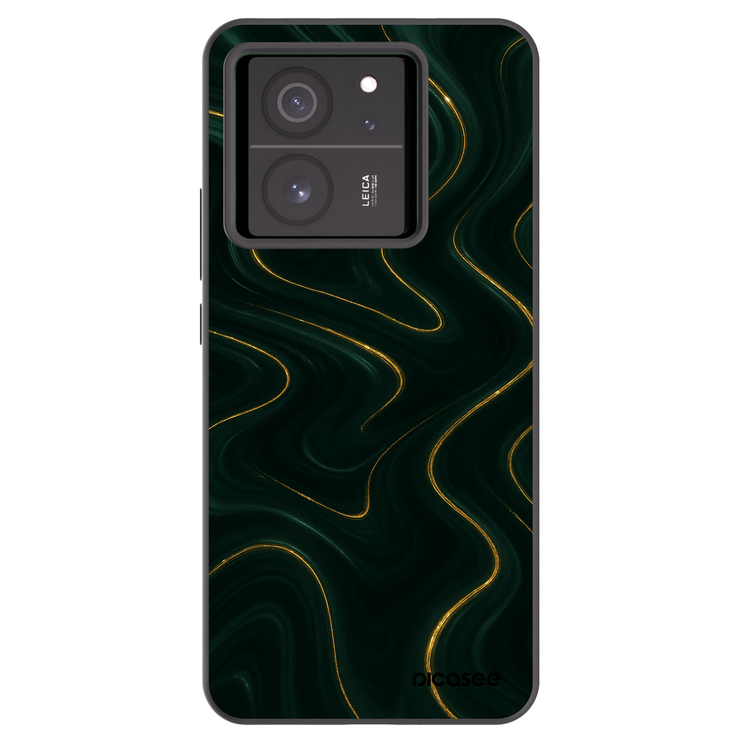 Picasee crna silikonska maskica za Xiaomi 13T Pro - Vawes