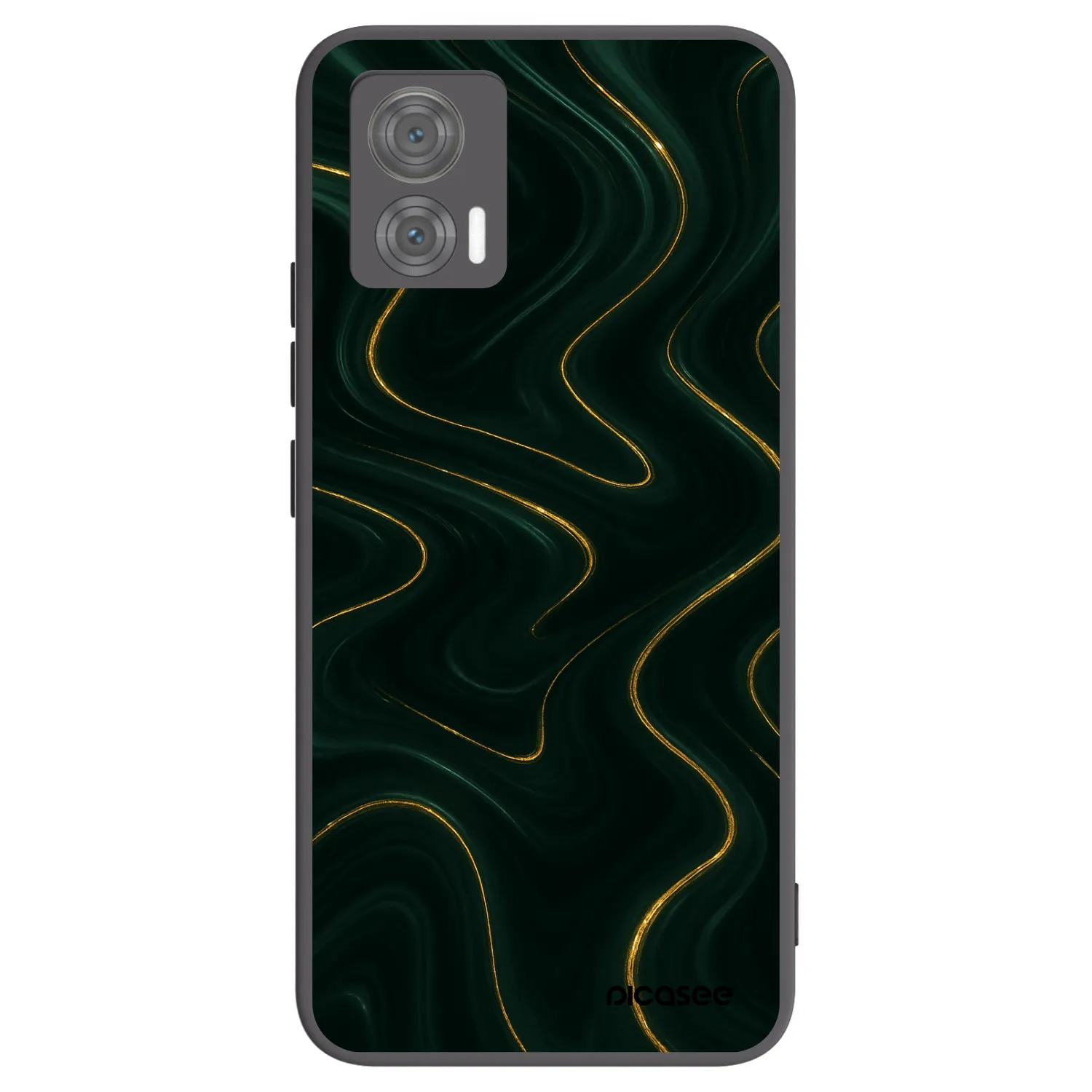Picasee crna silikonska maskica za Motorola Edge 30 Neo - Vawes