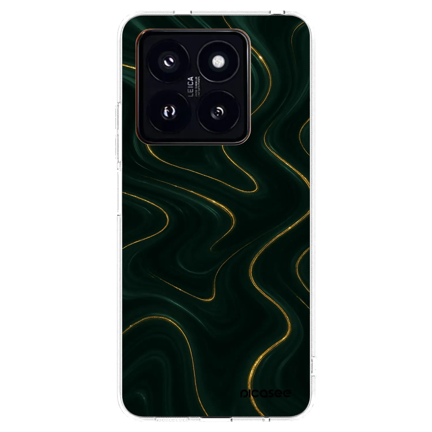 Picasee silikonska prozirna maskica za Xiaomi 14 Pro - Vawes