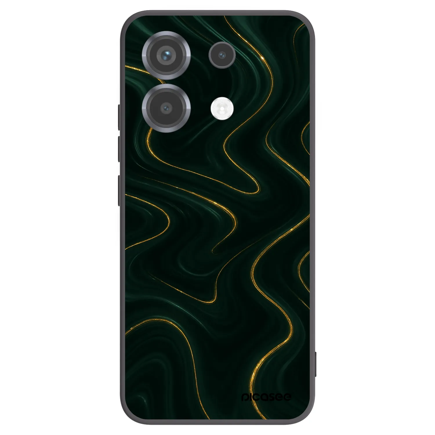 Picasee crna silikonska maskica za Xiaomi Poco X6 - Vawes