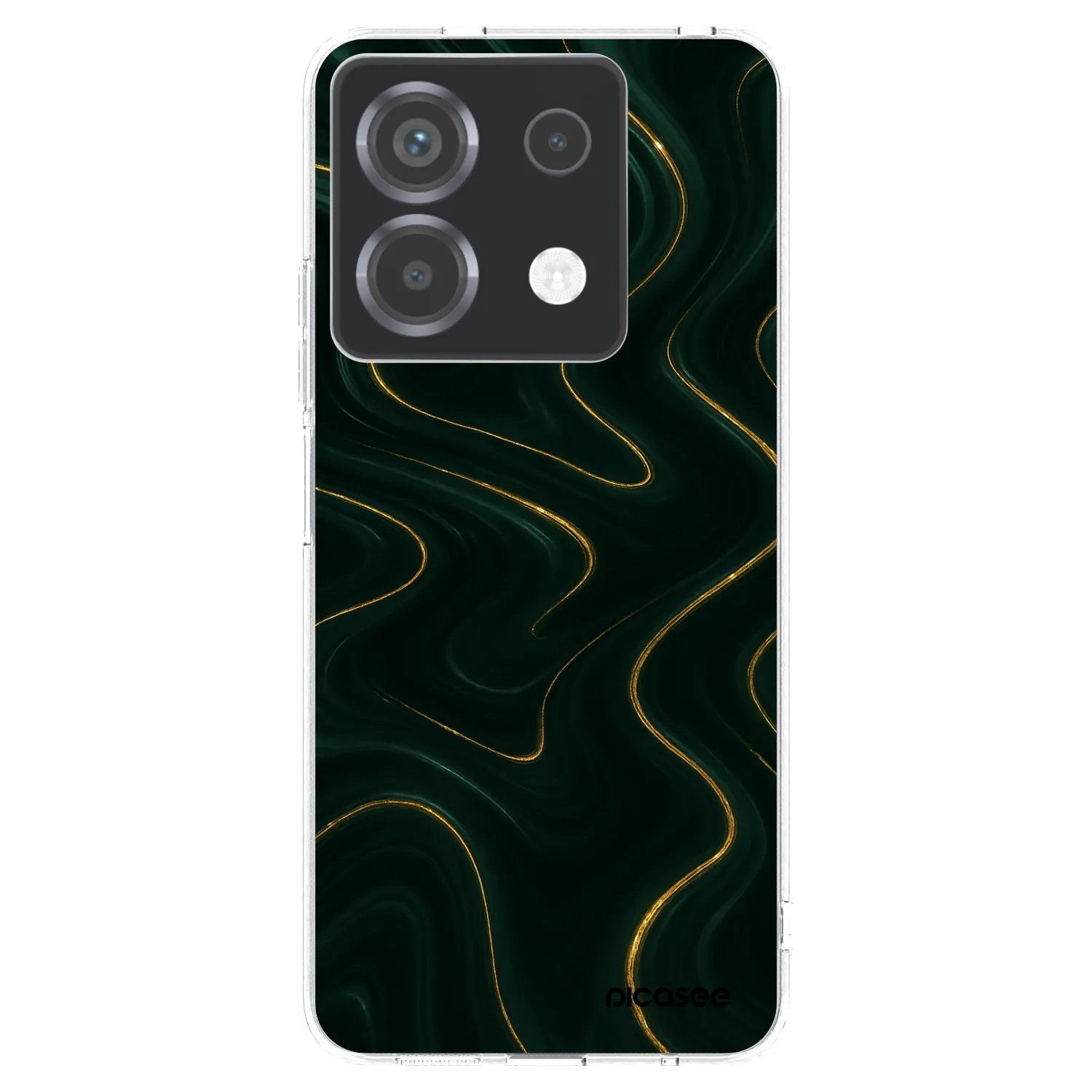 Picasee silikonska prozirna maskica za Xiaomi Poco X6 - Vawes