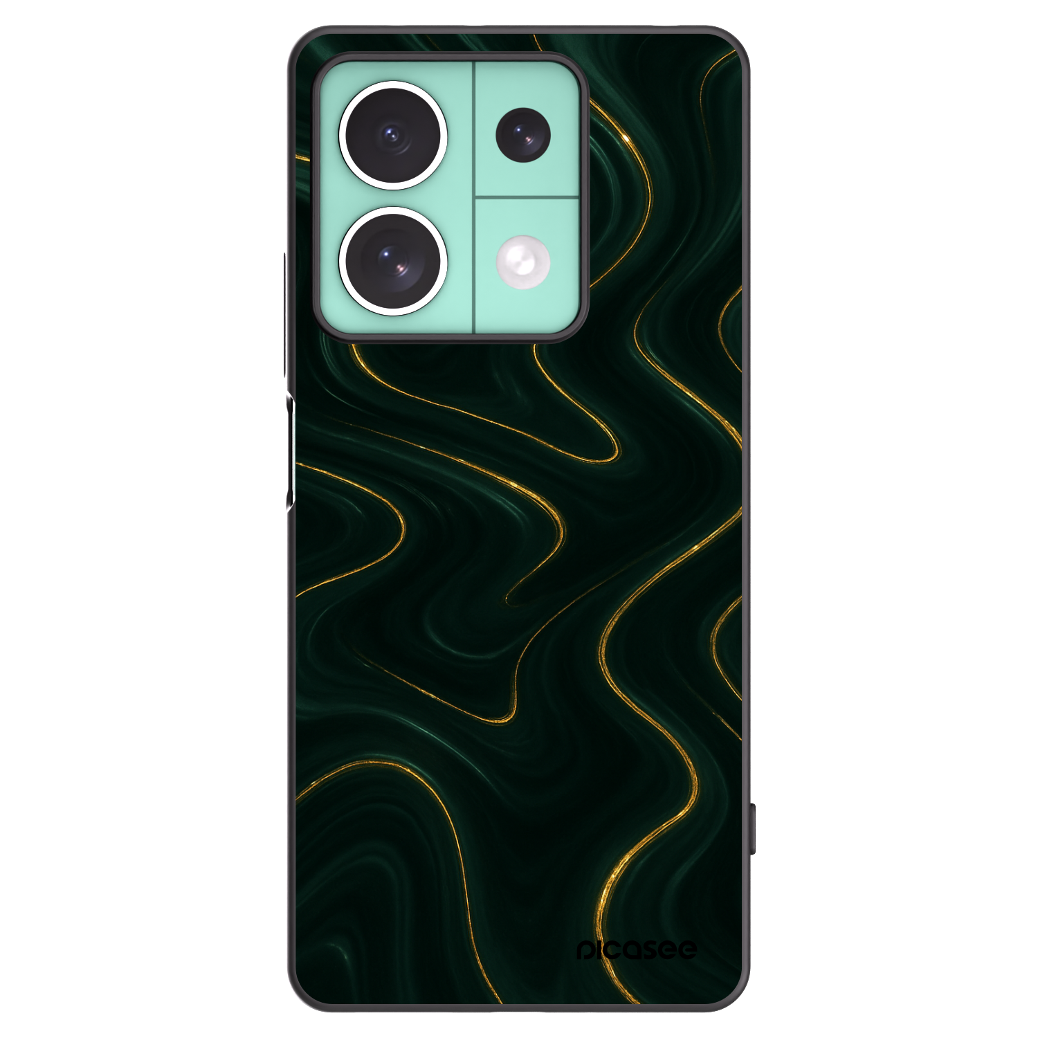 Picasee crna silikonska maskica za Xiaomi Redmi Note 13 5G - Vawes