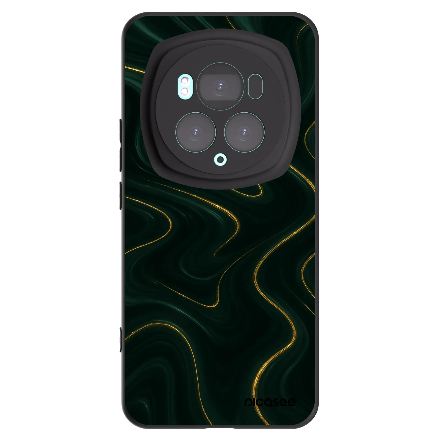 Picasee crna silikonska maskica za Honor Magic6 Pro - Vawes