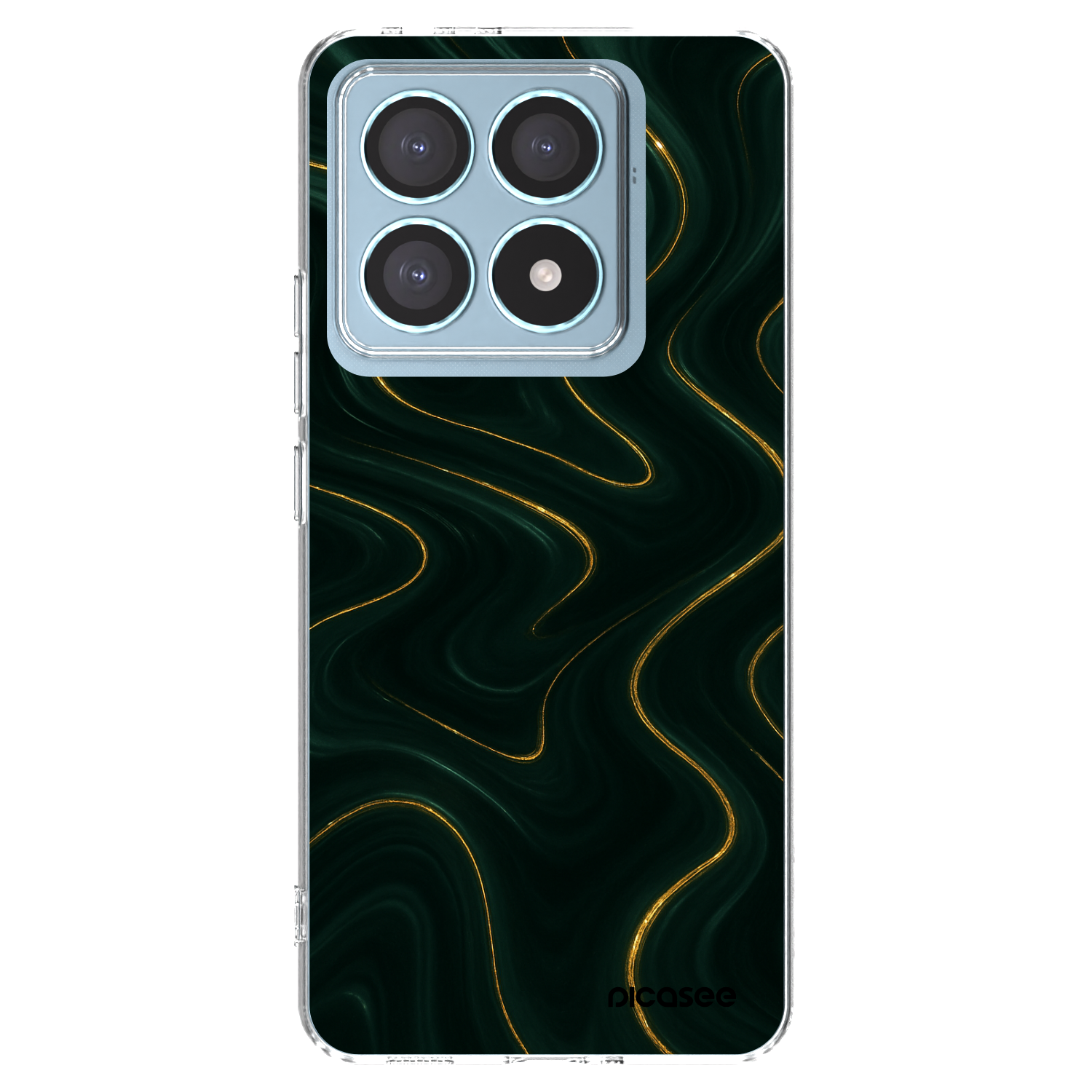 Picasee silikonska prozirna maskica za Xiaomi 14T Pro - Vawes