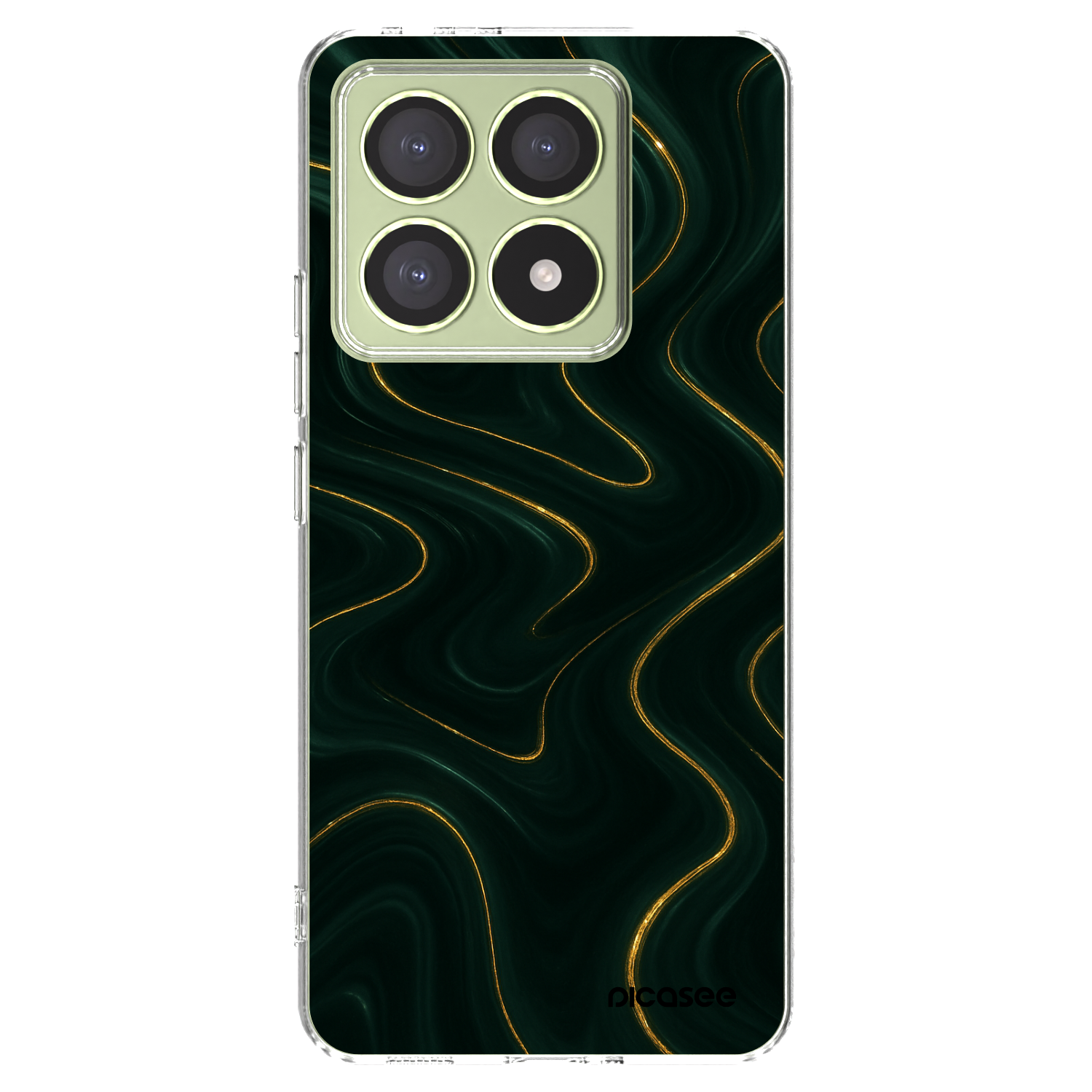 Picasee silikonska prozirna maskica za Xiaomi 14T - Vawes