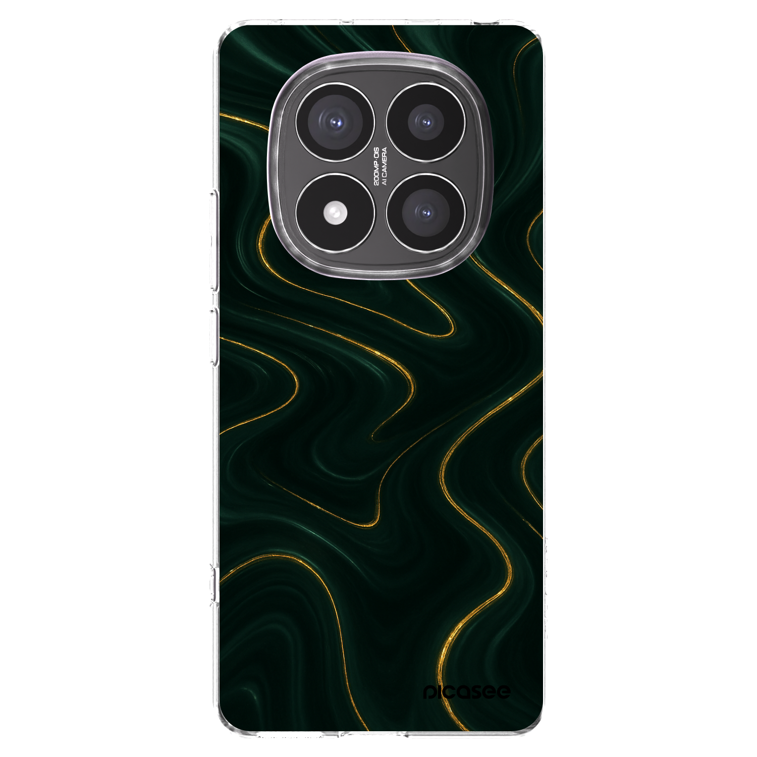 Picasee silikonska prozirna maskica za Xiaomi Redmi Note 14 Pro+ 5G - Vawes