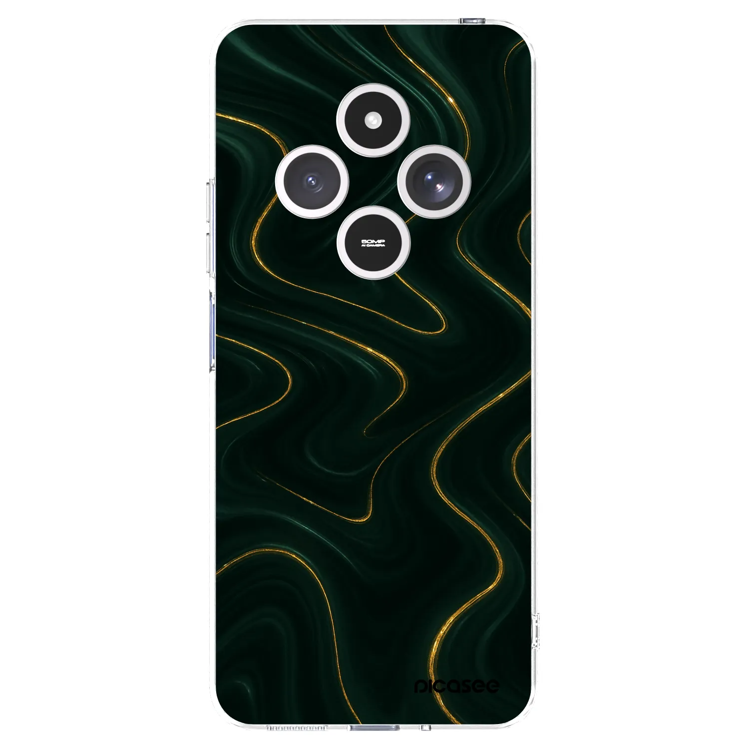 Picasee silikonska prozirna maskica za Xiaomi Redmi 14C - Vawes