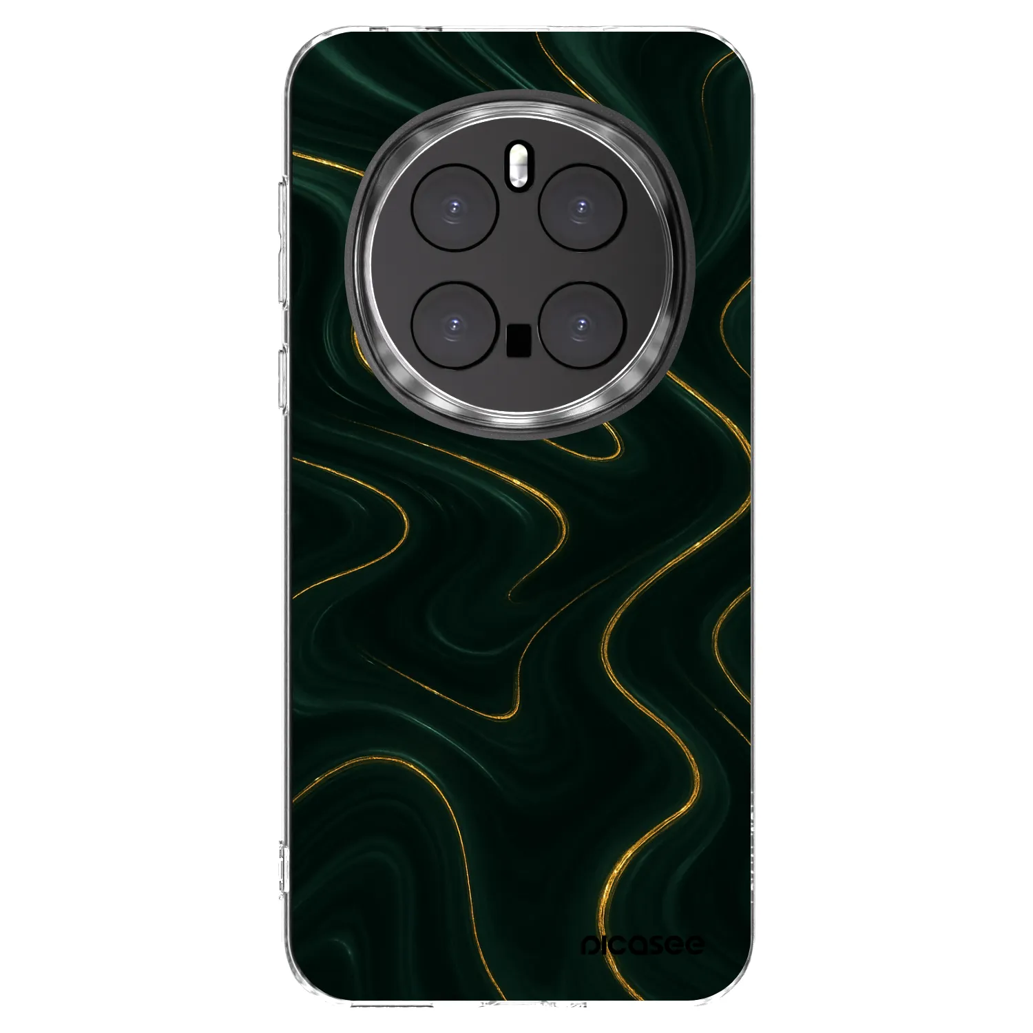 Picasee silikonska prozirna maskica za Honor Magic7 Pro 5G - Vawes