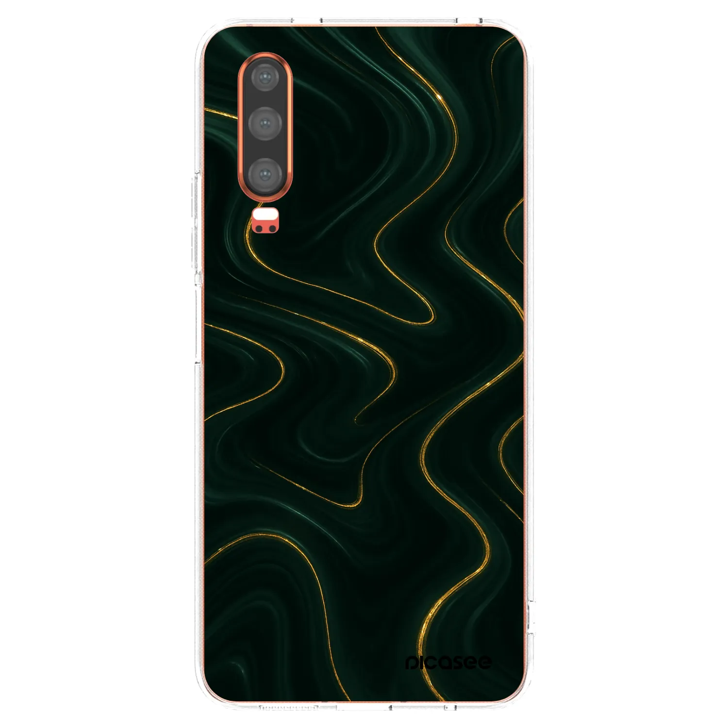 Picasee silikonska prozirna maskica za Huawei P30 - Vawes