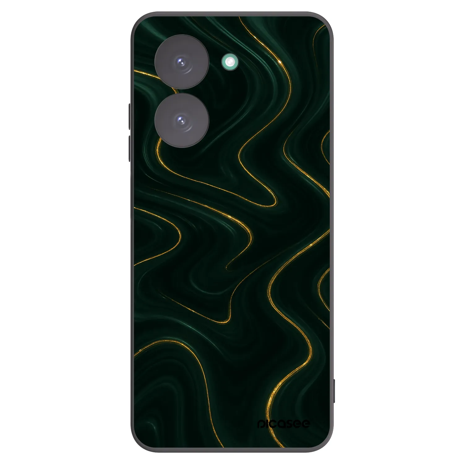 Picasee crna silikonska maskica za Xiaomi Redmi A5 - Vawes
