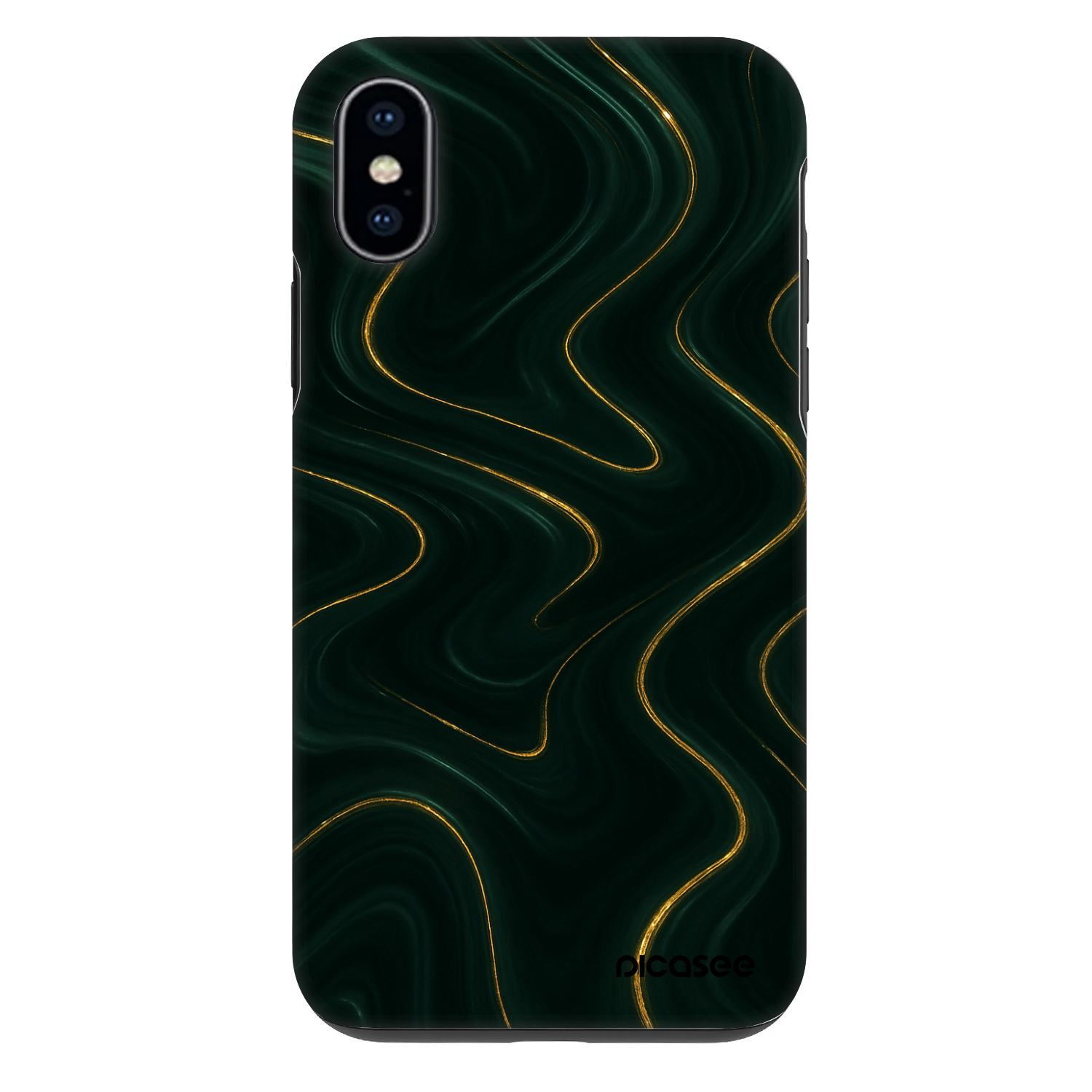 Picasee Fashion Case za Apple iPhone X/XS - Vawes