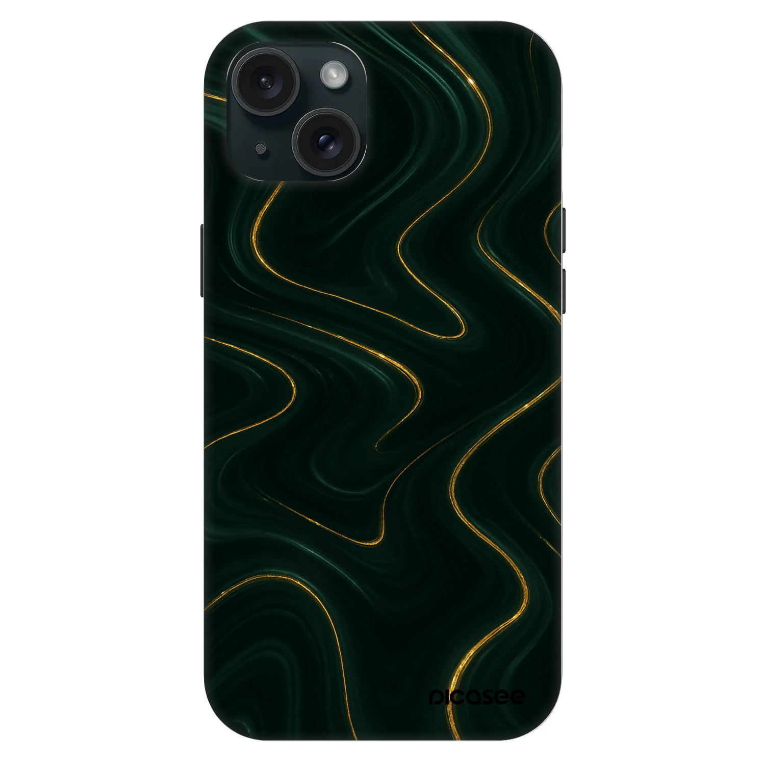 Picasee Fashion Case MagSafe za Apple iPhone 15 Plus - Vawes