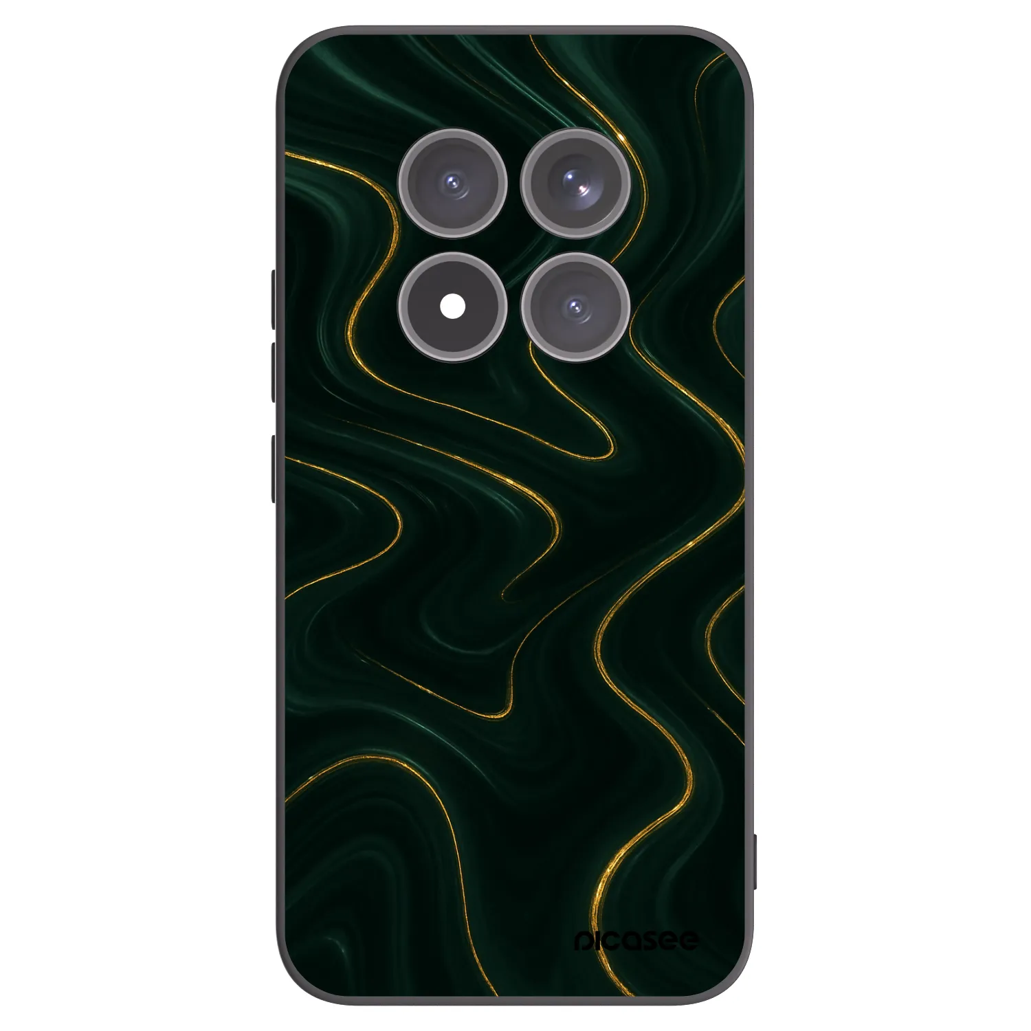 Picasee crna silikonska maskica za Xiaomi Redmi Note 15 Pro+ - Vawes