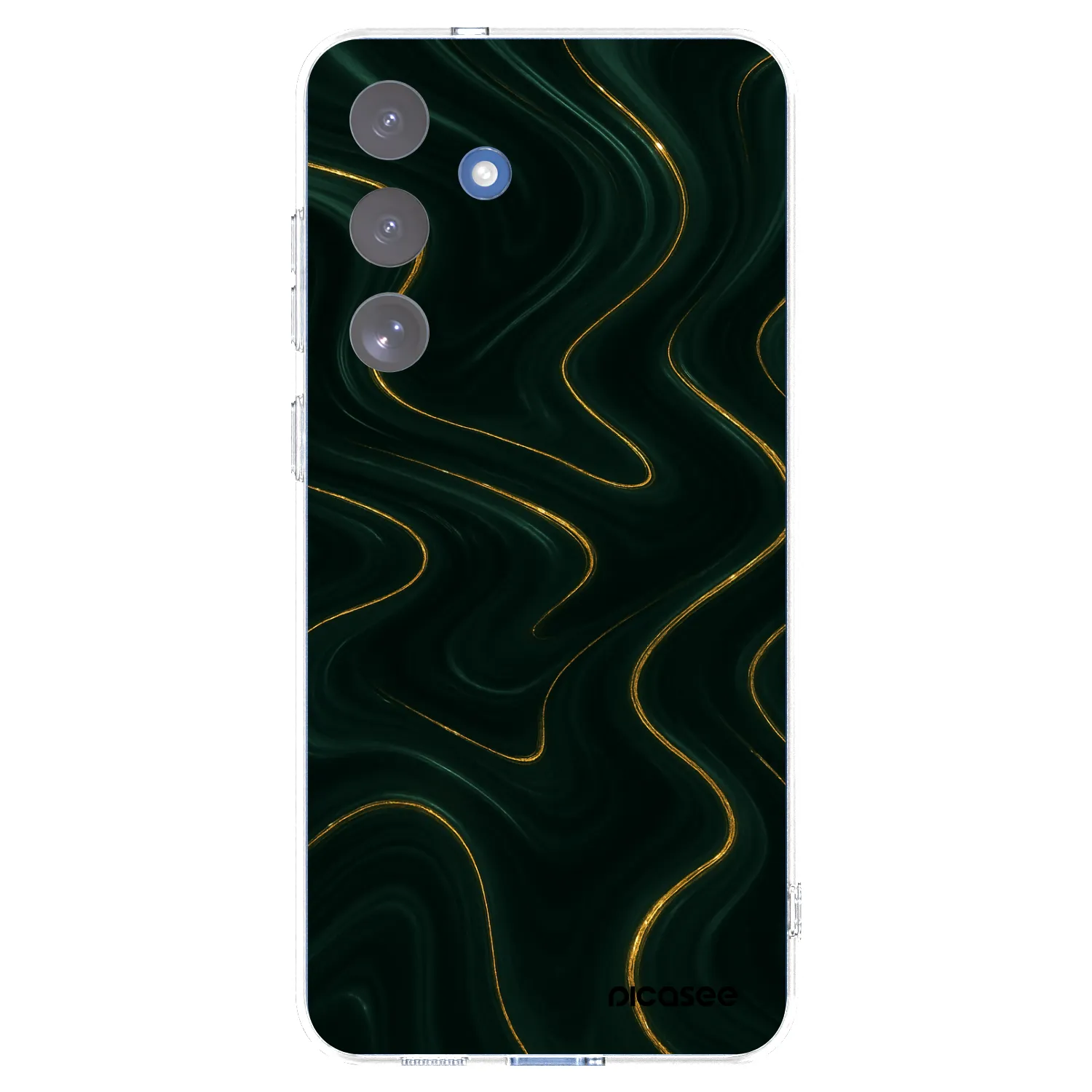 Picasee silikonska prozirna maskica za Samsung Galaxy S25 FE 5G - Vawes