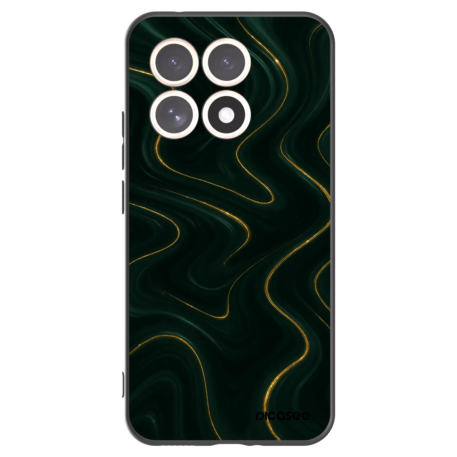 Picasee crna silikonska maskica za Xiaomi 15T - Vawes