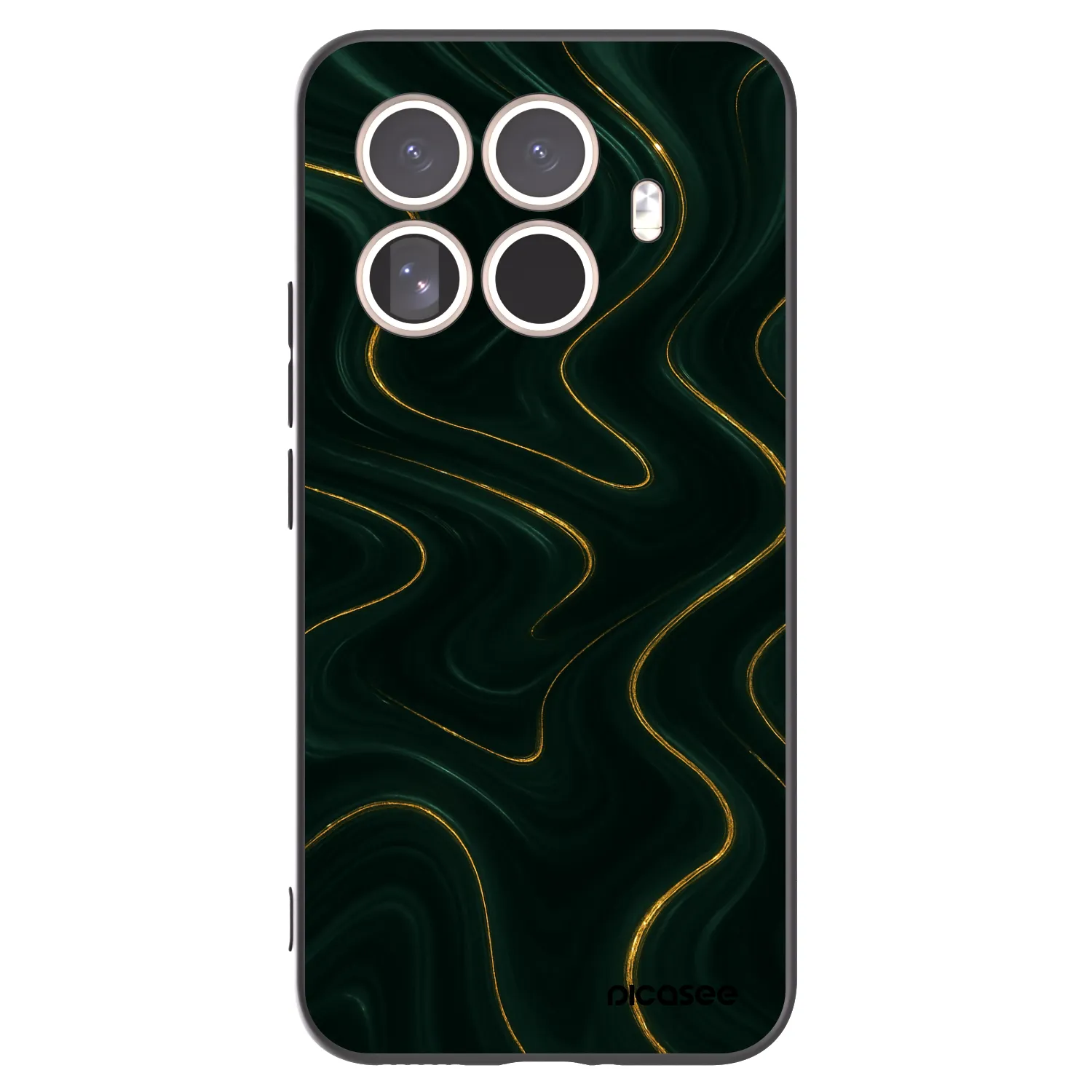 Picasee crna silikonska maskica za Xiaomi 15T Pro - Vawes