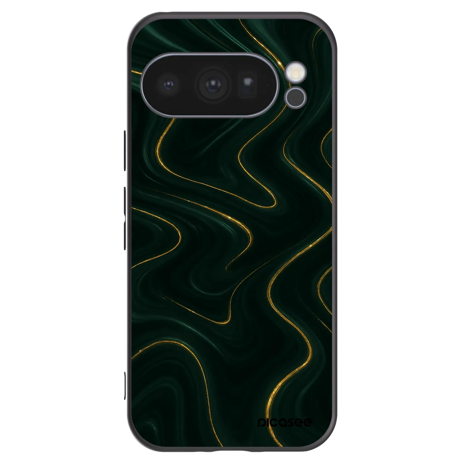 Picasee crna silikonska maskica za Google Pixel 10 Pro - Vawes