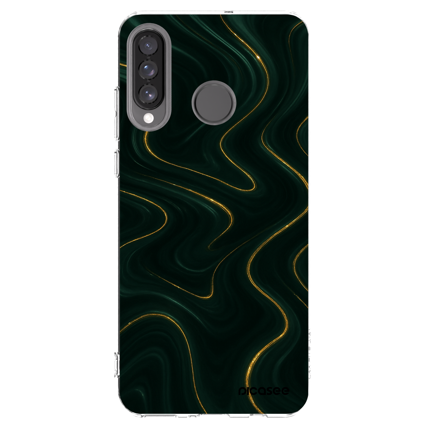 Picasee silikonska prozirna maskica za Huawei P30 Lite - Vawes