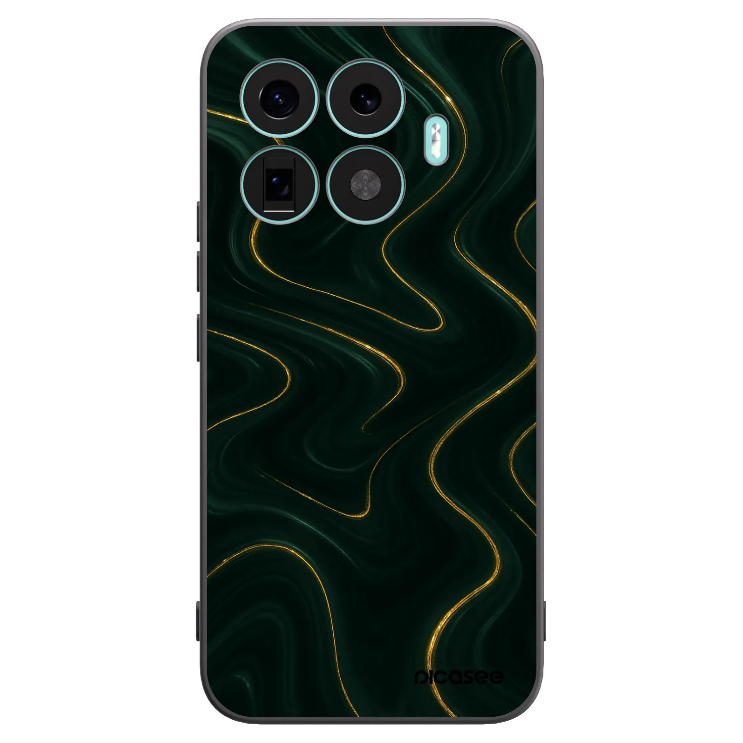 Picasee crna silikonska maskica za Xiaomi 17T Pro - Vawes