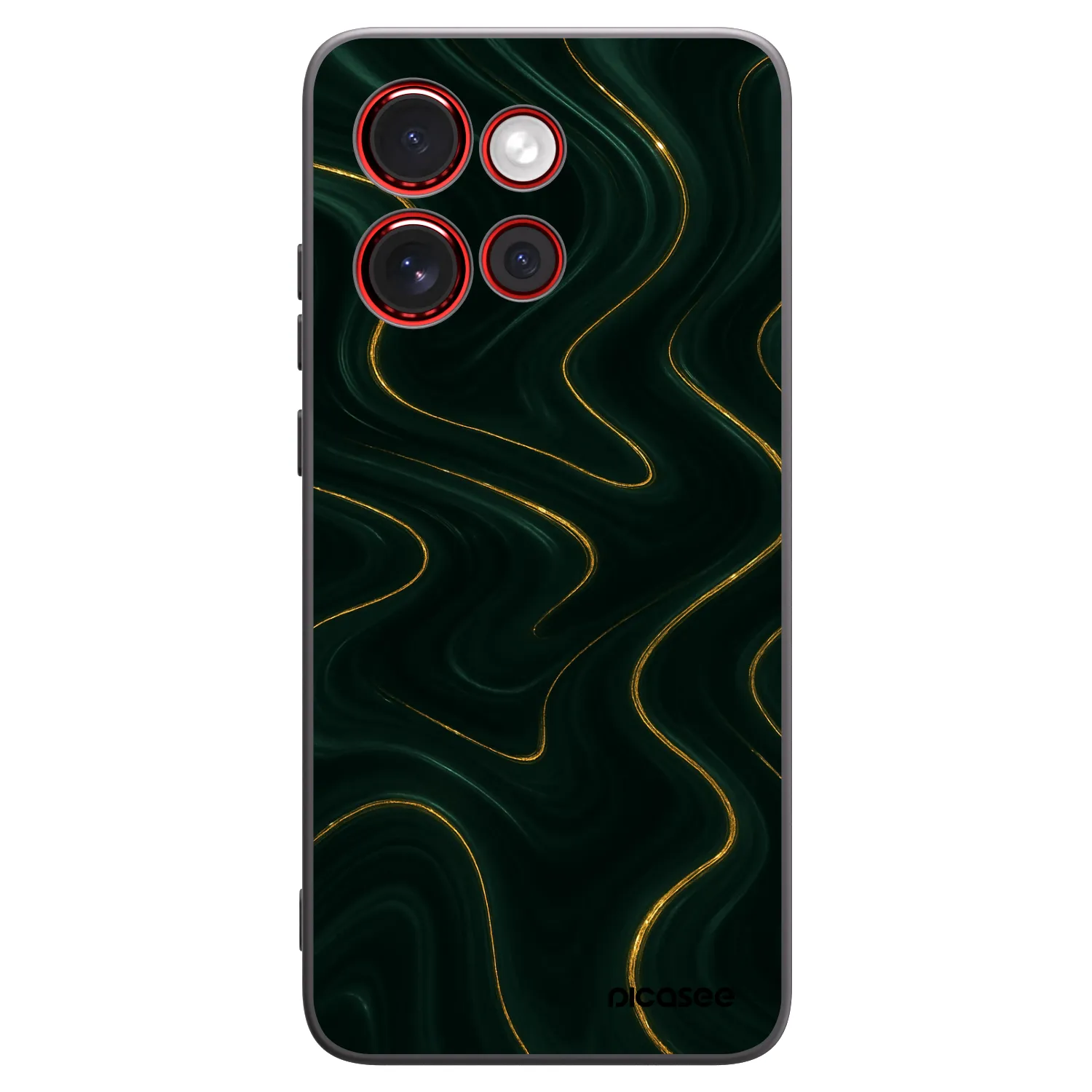 Picasee crna silikonska maskica za Motorola Edge 60 Neo 5G - Vawes