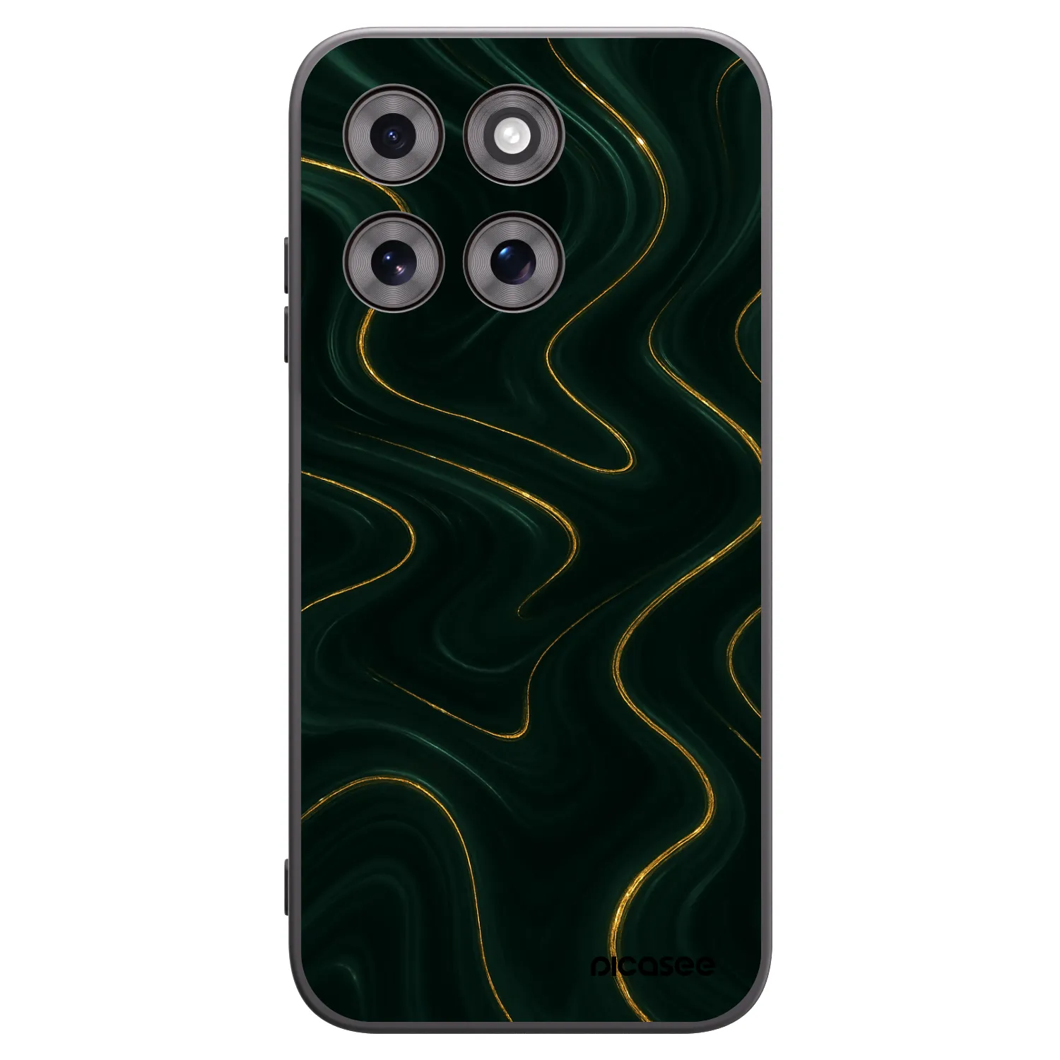 Picasee crna silikonska maskica za Motorola Moto G77 - Vawes