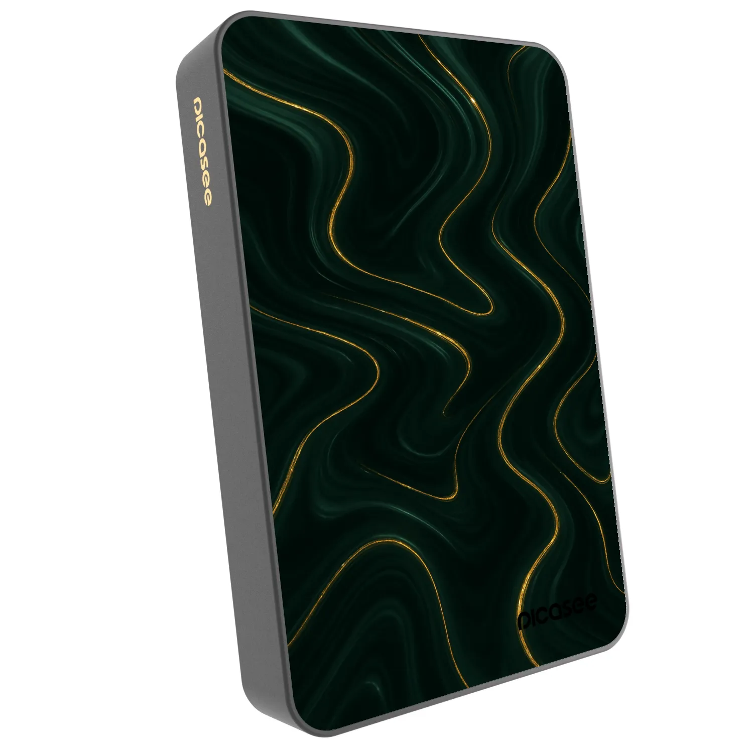 Picasee Prijenosni punjač s MagSafe 10 000 mAh Sivo - Vawes