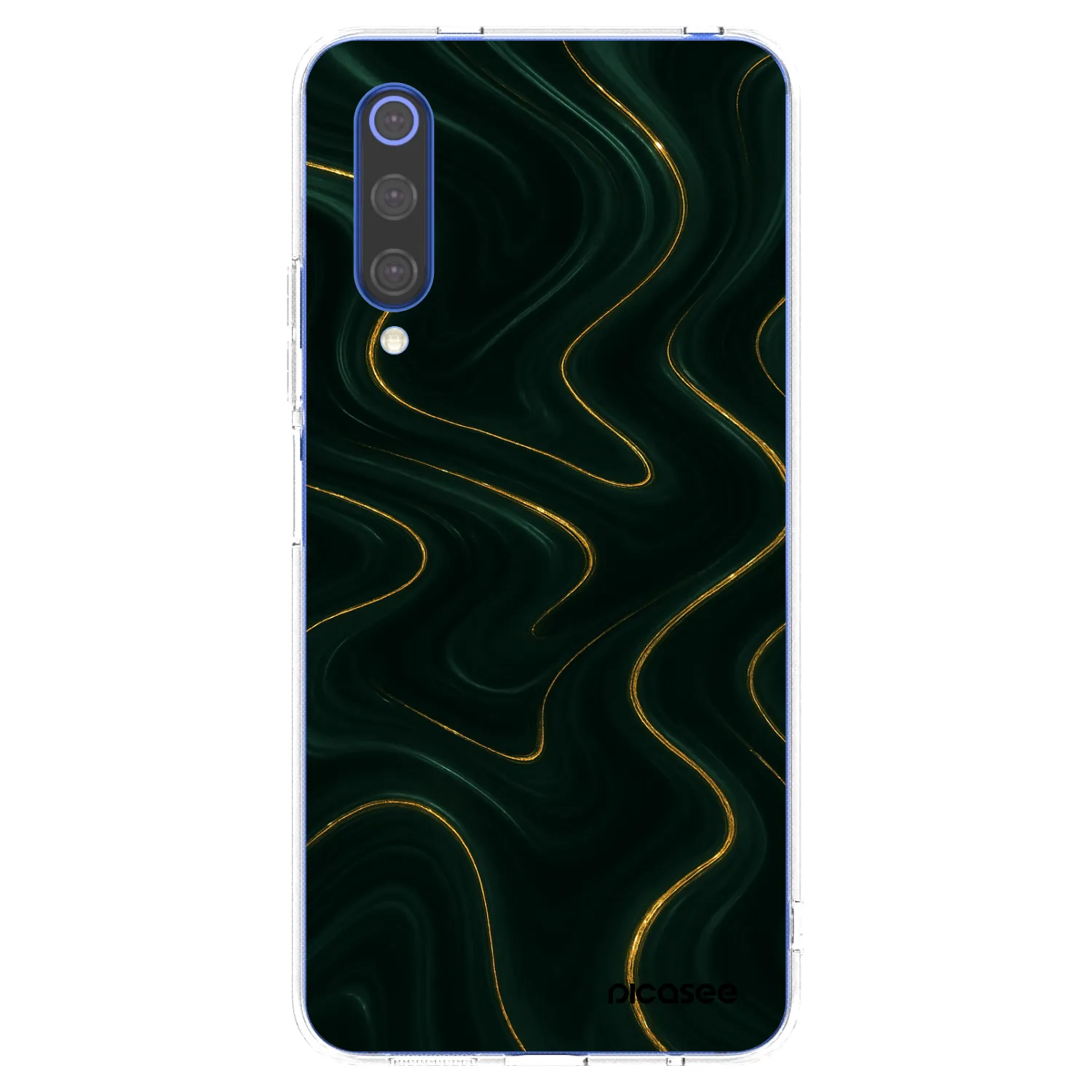 Picasee silikonska prozirna maskica za Xiaomi Mi 9 SE - Vawes