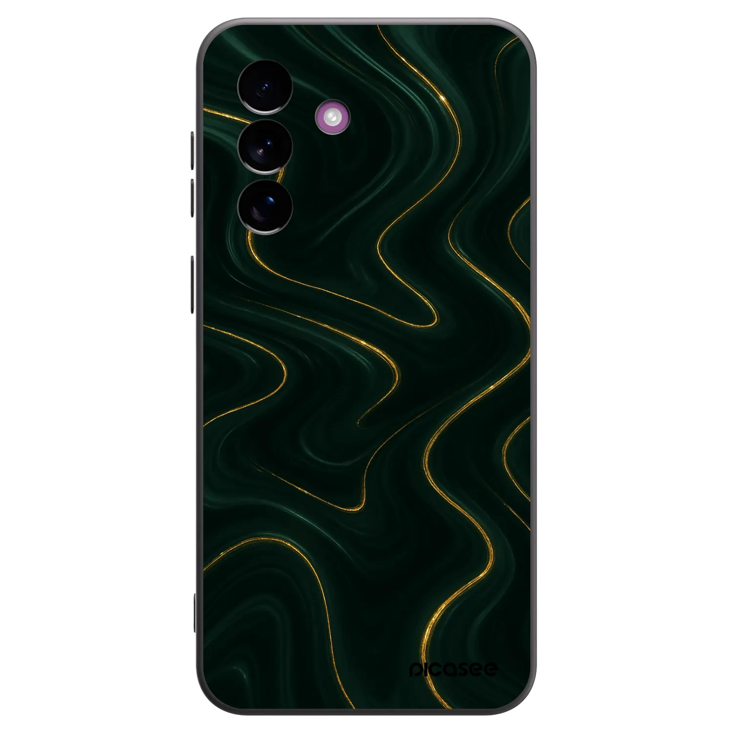 Picasee crna silikonska maskica za Samsung Galaxy A37 - Vawes