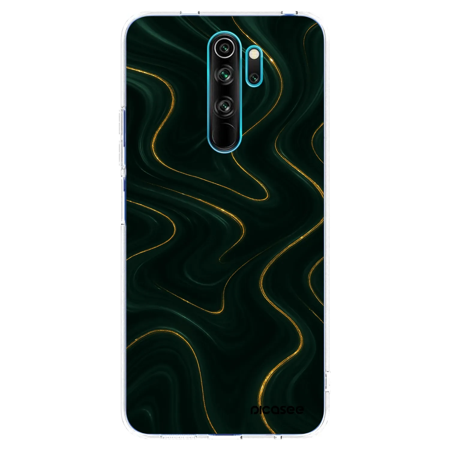 Picasee silikonska prozirna maskica za Xiaomi Redmi Note 8 Pro - Vawes