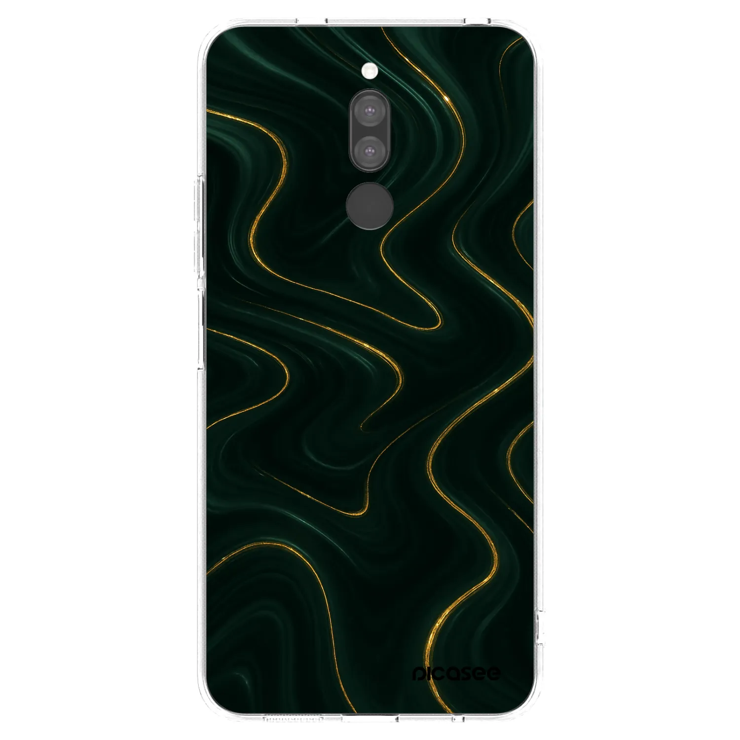 Picasee silikonska prozirna maskica za Xiaomi Redmi 8 - Vawes