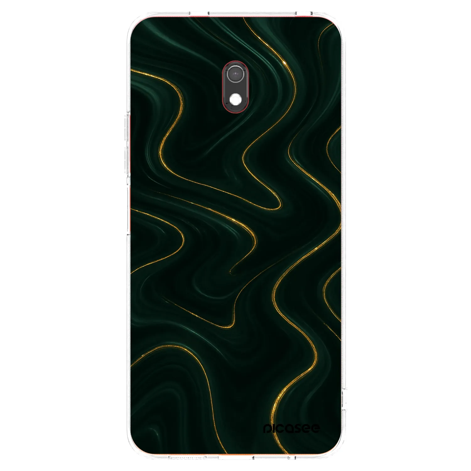 Picasee silikonska prozirna maskica za Xiaomi Redmi 8A - Vawes