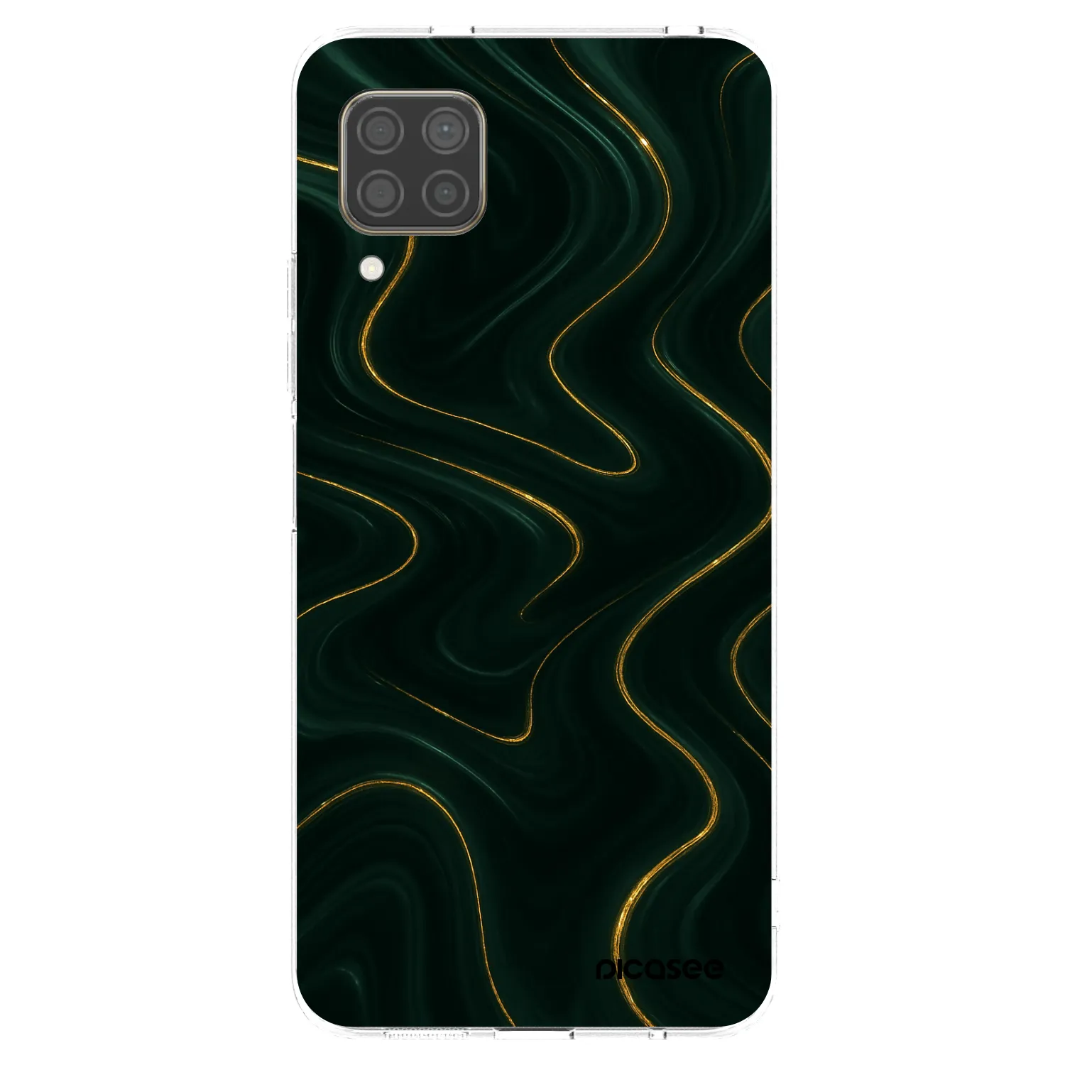 Picasee silikonska prozirna maskica za Huawei P40 Lite - Vawes