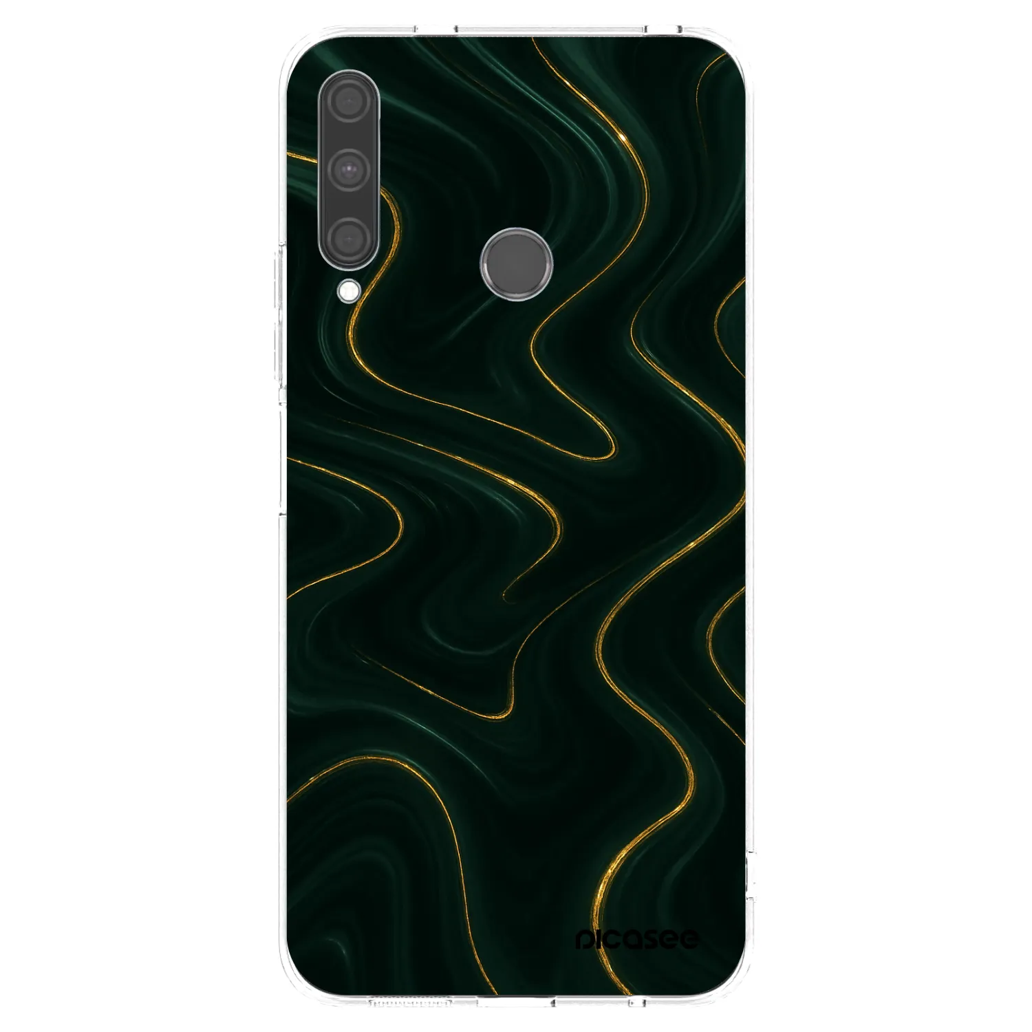Picasee silikonska prozirna maskica za Huawei P40 Lite E - Vawes
