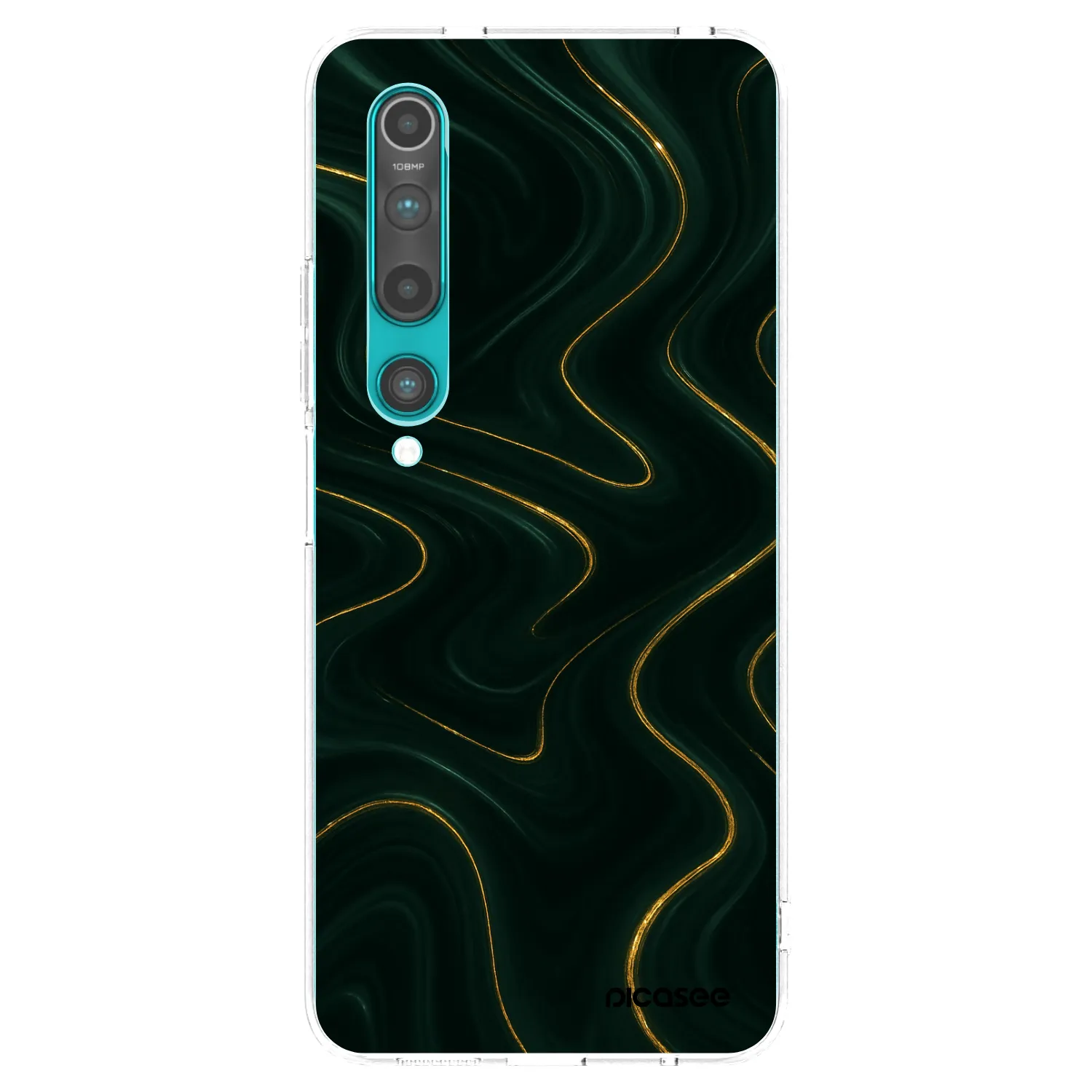 Picasee silikonska prozirna maskica za Xiaomi Mi 10 - Vawes