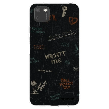 Picasee silikonska prozirna maskica za Huawei Y5P - CONFESSION