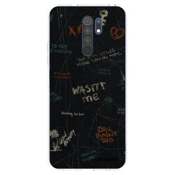 Picasee silikonska prozirna maskica za Xiaomi Redmi 9 - CONFESSION