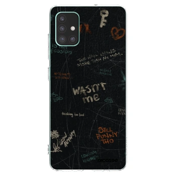 Picasee silikonska prozirna maskica za Samsung Galaxy M51 M515F - CONFESSION