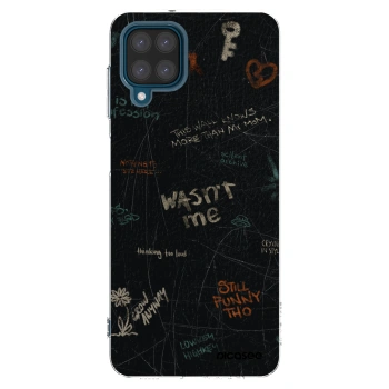 Picasee silikonska prozirna maskica za Samsung Galaxy A12 A125F - CONFESSION