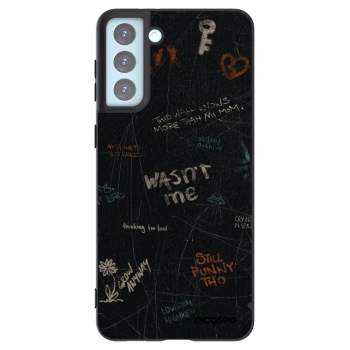 Picasee crna silikonska maskica za Samsung Galaxy S21+ 5G G996F - CONFESSION