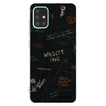 Picasee silikonska prozirna maskica za Samsung Galaxy M31s - CONFESSION