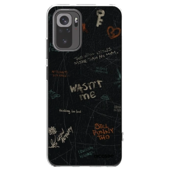Picasee silikonska prozirna maskica za Xiaomi Redmi Note 10 - CONFESSION