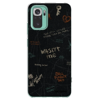 Picasee silikonska prozirna maskica za Xiaomi Redmi Note 10 Pro - CONFESSION